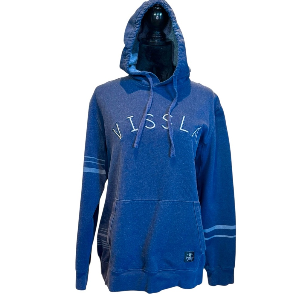 VISSLA Navy Blue Men's Hoodie Sweatshirt Large